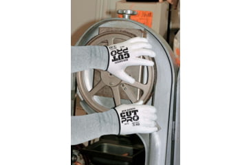 Image of MCR Safety Ultra Tech Diamondtech White, White Pu - 9677M