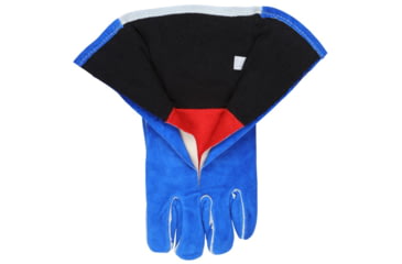 Image of MCR Safety Welda-Beast Leather Welding Work Gloves, Foam Lined Select Side Split Leather, Reinforced Wing Thumb, Blue, X - Large, 4602