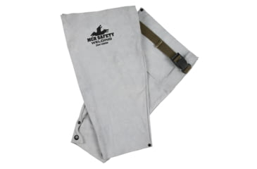 Image of MCR Safety Welding Leather Sleeve with Snaps, 18in, Gray, One Size, 38418MW