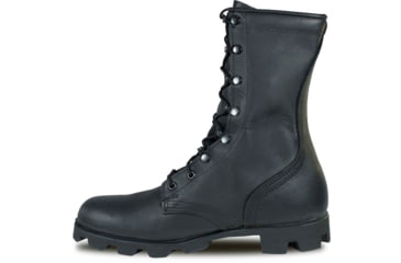 Image of McRae Footwear All-Leather Vulcanized Combat Boot w/ Panama Outsole - Mens, Black, 12, 6189-12
