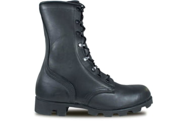 Image of McRae Footwear All-Leather Vulcanized Combat Boot w/ Panama Outsole - Mens, Black, 12, 6189-12