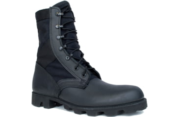 Image of McRae Footwear Hot Weather All Black Jungle Boot w/ Panama Sole, Black, 10.5, 9189-10.5