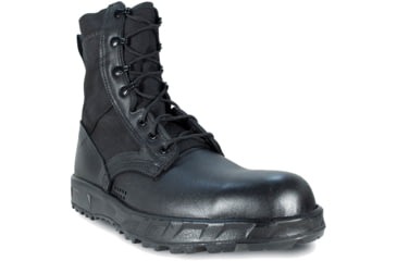 Image of McRae Footwear T2 Ultra Light Hot Weather Combat Boot-Black w/ Vibram P439R, Black, 8, 9301-8