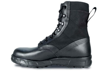 Image of McRae Footwear T2 Ultra Light Hot Weather Combat Boot-Black w/ Vibram P439R, Black, 8, 9301-8