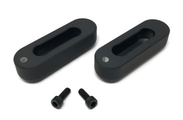 Image of McRees Precision Accu-Tac HD-50 Bi-Pod Slider Feet, Black, MMS-HD50-RND-FEET-BLK