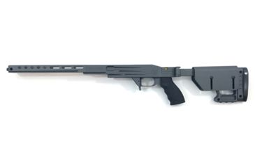Image of McRees Precision G10 Competition Stock System, REM700, Short Action, Side Folder, Right Hand, Sniper Grey, R700-SA-G10-RH-FLD-SGY