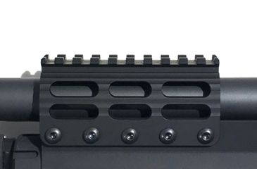 Image of McRees Precision Night Vision Mount, 0 MOA, G5,G7,G10, FAST-4H, Armor Black, MMS-MP-UNS-0MOA-BLK