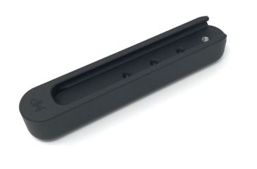Image of McRees Precision RPR Rear Slider/Long Flat, Black, MMS-RPR-BR5.5-F-BLK