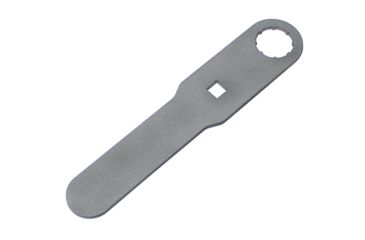 Image of McRees Precision Savage Barrel Nut Wrench, Square Notch, Stainless Steel, Stainless, MMS-BNW-S-SQ-SS