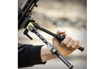 Image of MDT 105561GRN GRND-POD Green/Black 4.50-9 Carbon Fiber/Alu