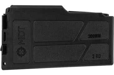 Image of MDT 106256-BLK AICS Magazine 3rd 300 WM Black Polymer