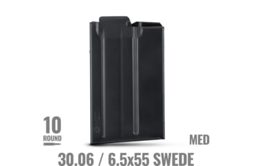 Image of MDT 30.06/6.5X55 SWEDE/6.5-284 10 Round Rifle Magazine, Black, 104733-BLK-10RD