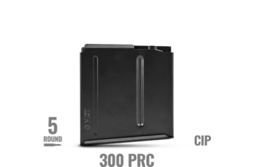 Image of MDT 301 PRC 5 Round Rifle Magazine, Black, 105123-BLK-5RD