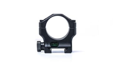 Image of MDT 30mm Elite Scope Ring, 0.820 inch, Low,  No Bubble Level, Black 102708-BLK