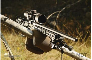 Image of MDT ACC Chassis System, CZ 455 - 22LR / 17HMR, Right Position, Cerakote Tactical Grey, 104305-GRY