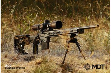 Image of MDT ACC Chassis System-Remington 700 LA, Black, Right Hand, 104453-BLK