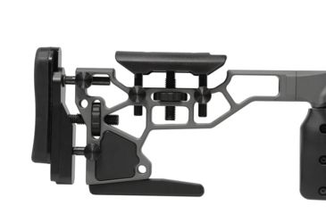 Image of MDT ACC Rifle Chasis System w/Skelton Stock, Howa 1500/Weatherby Vanguard Short Action, Grey 104069-GRY