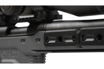 Image of MDT ACC Rifle Chasis System w/Skelton Stock, Howa 1500/Weatherby Vanguard Short Action, Grey 104069-GRY