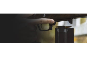 Image of MDT Badger M5 Profile Precison Bottom Metal, Rem700 SA, Black, 107300-BLK