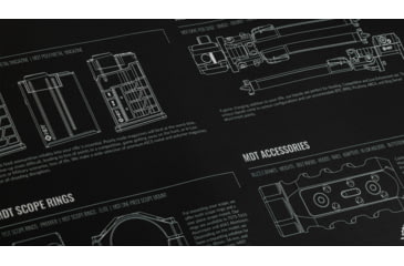 Image of MDT Bench Mat, Black, 107247-BLK