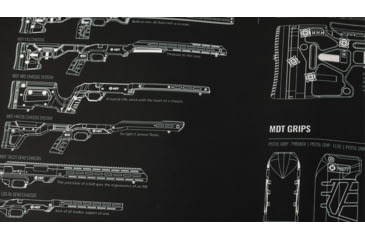 Image of MDT Bench Mat, Black, 107247-BLK