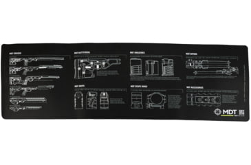 Image of MDT Bench Mat, Black, 107247-BLK