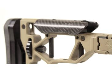 Image of MDT Cheek Riser for ESS Chassis, Carbon Fiber 103477-BLK