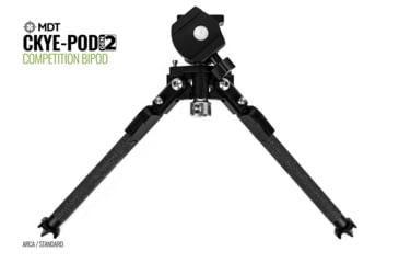 Image of MDT Ckye-pod Gen2, ARCA Interface RH Left Knob, Standard Legs, Black, 105481-BLK
