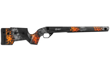 Image of MDT CRBN Hunter Kit Chassis Base, Right Hand, Hunter Orange/Grey, 114481-HOG