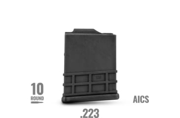 Image of MDT Detachable Box Magazine, Polymer, .223, 10-Round, Black, 102231-BLK