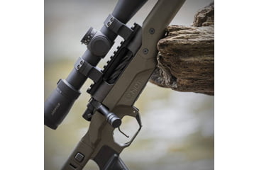 Image of MDT HNT26 Folding Arca Stock, Remington 700, Short, Right, Green, 106129CKG