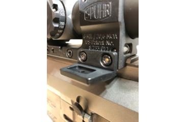Image of MDT LRA S90 Bracket for the Send iT MV3 &amp; Spuhr Mounts, Black, 107203-BLK