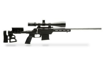 Image of MDT LSS Gen 2 Chassis System Rimfire, Ruger American - 22LR / 17HMR, Right Position, Cerakote Black, 104289-BLK