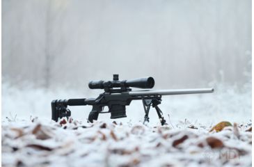 Image of MDT LSS Gen 2 Chassis System Rimfire, Ruger American - 22LR / 17HMR, Right Position, Cerakote Black, 104289-BLK