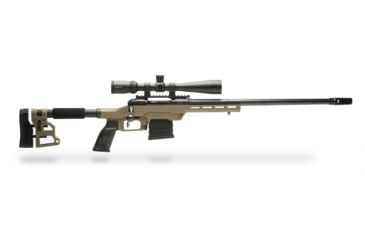 Image of MDT LSS Gen 2 Chassis System, Howa 1500 / Weatherby Vanguard, Short Action, Requires MDT Polymer or Poly Metal Magazine, Right Position, Cerakote FDE, 104159-FDE