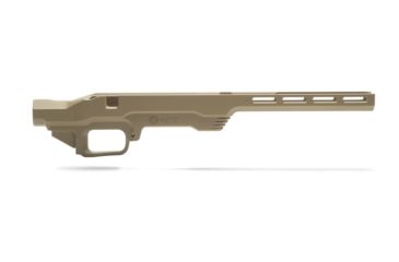 Image of MDT LSS Gen 2 Chassis System, Howa 1500 / Weatherby Vanguard, Short Action, Requires MDT Polymer or Poly Metal Magazine, Right Position, Cerakote FDE, 104159-FDE