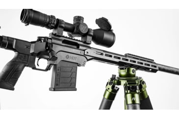 Image of MDT LSS Gen3 Tactical Rifle Chassis System, Ruger M77, Short Action, Right Hand, Black, 115043-BLK