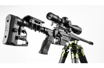 Image of MDT LSS Gen3 Tactical Rifle Chassis System, Ruger M77, Short Action, Right Hand, Black, 115043-BLK