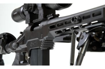 Image of DEMO, MDT LSS-XL Gen2 Chassis System, Remington Model 700, Short Action, Carbine Interface, M-LOK, Black, 103098-BLK