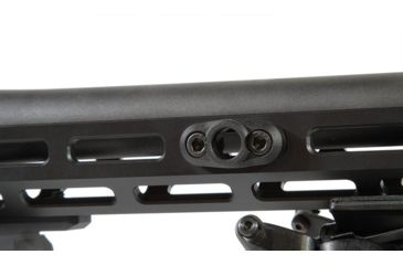 Image of DEMO, MDT LSS-XL Gen2 Chassis System, Remington Model 700, Short Action, Carbine Interface, M-LOK, Black, 103098-BLK