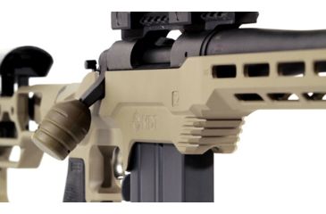 Image of MDT LSS-XL Gen2 Chassis System, Lithgow LA102, Short Action, Carbine Interface, M-LOK, FDE, 103246-FDE