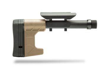 Image of MDT Chassis Systems Carbine Stock, Composite, FDE, Ambidextrous, 104717-FDE