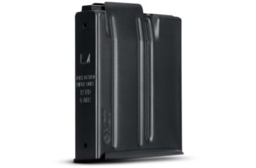 Image of MDT Metal Short Action Rifle Magazine, 6mm ARC, 12 Rounds, Black, 105627-BLK-12RD