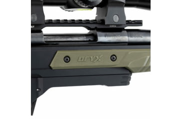 Image of MDT Oryx Sportsman Rifle Chassis System, Tikka T3, Short Action, Left Hand, Olive Green, 106352-ODG