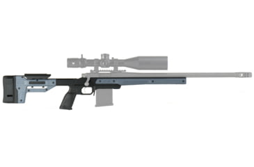 Image of MDT Oryx Rifle Chassis System, Ruger American, Short Action, AICS Compatible, Gray, MDT103725-GRY