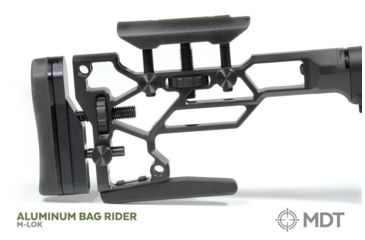 Image of MDT Rear Bag Rider, Bolt on, Black, Accessories, 104011-BLK