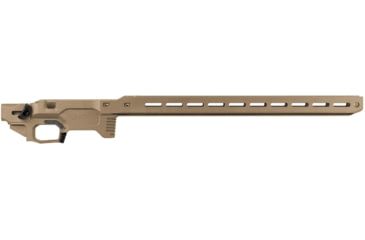 Image of MDT Remington 700 Long Action ACC Elite Chassis Base, Remington 700 LA CIP 3.850in, Right Hand, Flat Dark Earth, 106829-FDE