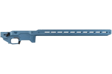 Image of MDT Remington 700 Long Action ACC Elite Chassis Base, Remington 700 LA CIP 3.850in, Right Hand, Titanium Blue, 106829-TBL