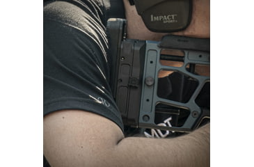 Image of MDT Remington 700 ACC Elite Short Action Chassis System, Left Hand, Blue, 106802-TBL