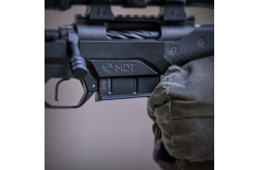 Image of MDT Remington 700 HNT-26 ARCA Folding Rifle Chassis, CIP, Long Action, Left Hand, Black, 114591-BCF